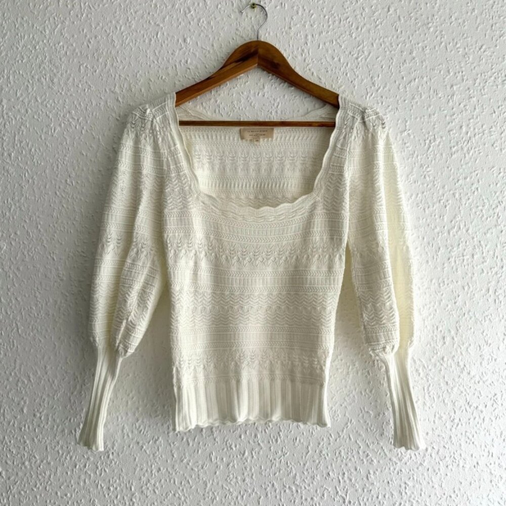NWOT Sezane Square Neckline Top - Medium